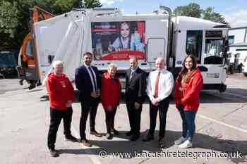 Lancashire bin trucks to promote becoming foster carers