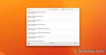 MacWhisper audio transcription is a big time-saver, days after discovering it