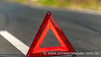Unfall bei Bad Wildbad: Motorradfahrer stirbt bei Zusammenstoß auf B 294
