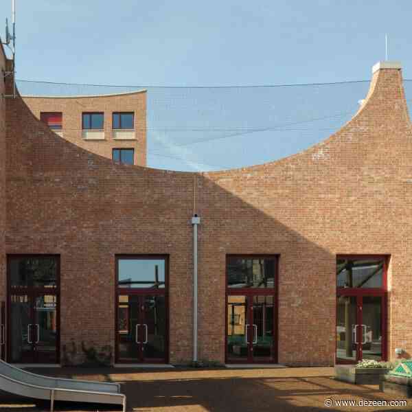 Arched brick forms enliven London children's centre by Adam Khan Architects