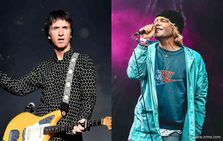 Watch The Charlatans’ Tim Burgess join Johnny Marr for Electronic’s ‘Getting Away With It’