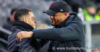 The stark similarities between Hull City chief Liam Rosenior and Burnley's Vincent Kompany