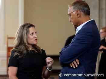 Alberta in $130M fiscal stabilization payment dispute with Ottawa: 'secret' briefing note