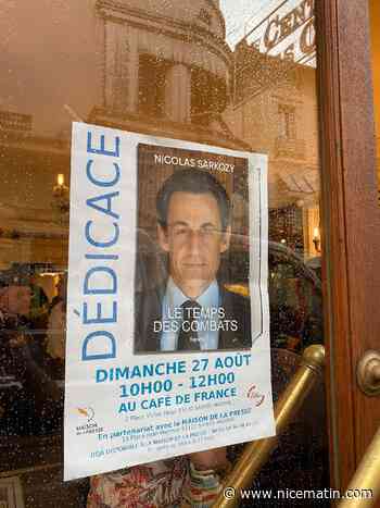 Plus de 200 personnes ont fait le déplacement pour voir Nicolas Sarkozy à Sainte-Maxime ce dimanche
