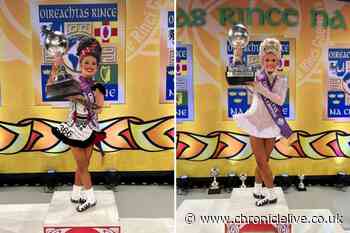 Joy for North East girls who were crowned Irish dancing world champions in Canada