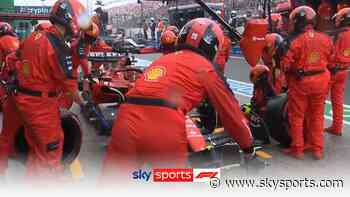 'How many times have we seen this!?' | Ferrari call pitstop... but have no tyres ready