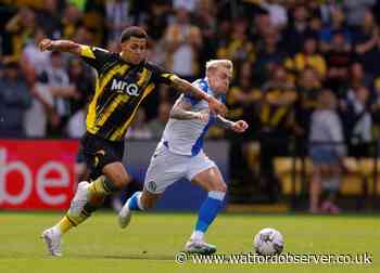 Watford boss Ismael felt his side dominated Blackburn