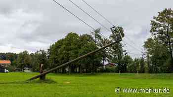 Nach Gewittersturm: Weyarner Haushalte ohne Strom