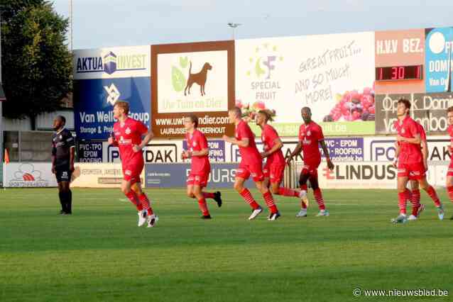 VIDEO. Invaller Jiri Struyf verlost Hoogstraten diep in verlengingen met heerlijke pegel: “Mooiste goal uit mijn carrière en dan nog met mijn slechte voet”
