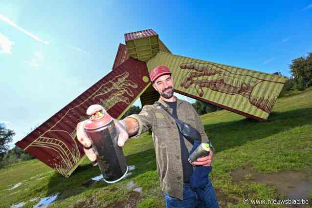 Containerkunstwerk op Konijnenwei in nieuw jasje