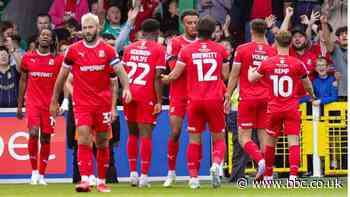 Swindon Town 6-0 Crawley Town: Young scores four as Swindon put six past Crawley