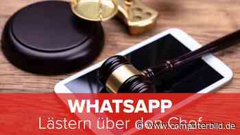 WhatsApp: Lästern über den Chef