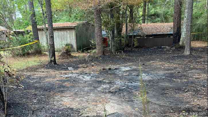 Woman who fell in fire dies in hospital Sunday afternoon