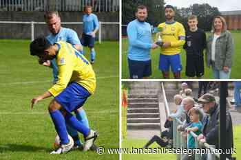 Footballers and fans turn out for special charity match in Blackburn