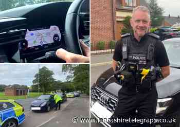 Living a day in the life of a Lancashire police officer
