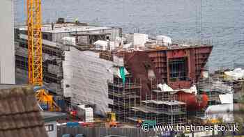 Work rate on west coast ferry must increase considerably to hit deadline. subscription