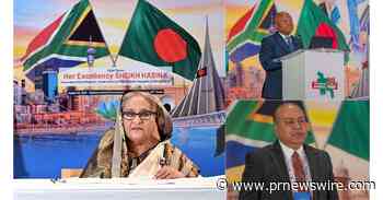 Bangladesh Prime Minister Sheikh Hasina calls upon business leaders of South Africa for strengning trade between South Africa and Bangladesh at Trade and Investment Summit in Johannesburg