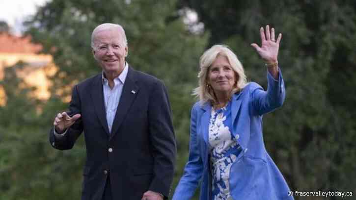 Biden and the first lady head to District of Columbia public middle school to welcome back students