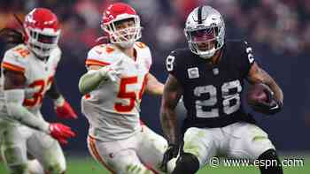 Will Josh Jacobs be ready for Week 1? Why the Raiders could split running back carries