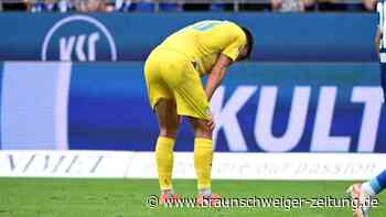 Das Spiel Karlsruher SC gegen Eintracht Braunschweig mit 2:0
