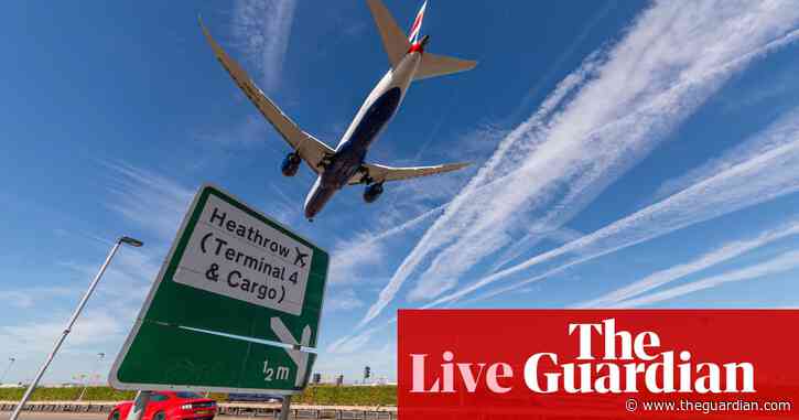 ‘Technical issue’ hits UK air traffic control as passengers warned of long delays – latest updates