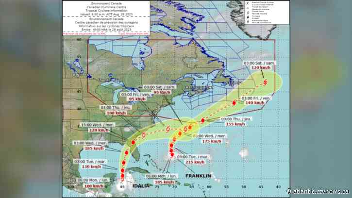 Franklin now first 'major hurricane' of 2023 Atlantic season