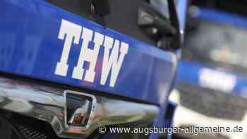 Unwetter in Augsburg: Technisches Hilfswerk ist im Großeinsatz