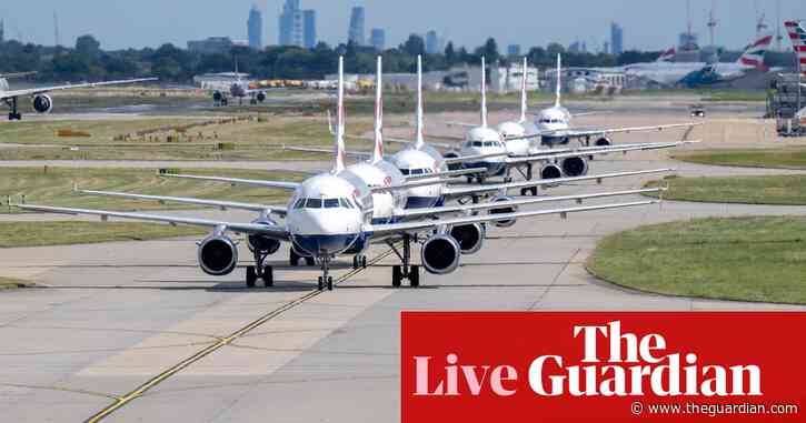 Major delays for thousands of passengers as UK air traffic control system hit by technical fault – latest updates