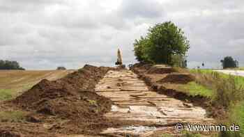 Neuer Radweg zwischen Ziesendorf und Schwaan nimmt Gestalt an und sorgt für Behinderungen