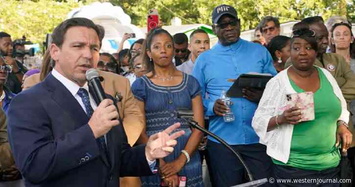 DeSantis Arrives Back in Florida as Dual Crises Erupt