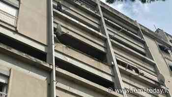 Tiburtino III, crolla una fioriera di cemento dal quinto piano delle palazzine Ater