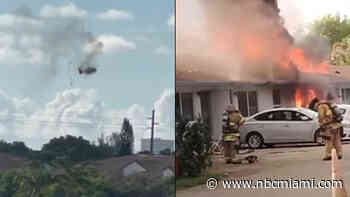 2 hospitalized after BSO Fire Rescue helicopter crashes in Pompano Beach