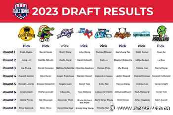 Major League Table Tennis Announces Picks for 2023 Draft