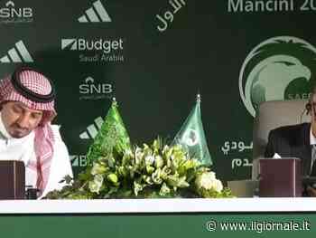 "Un orgoglio essere qui". Mancini si presenta da nuovo ct dell'Arabia Saudita