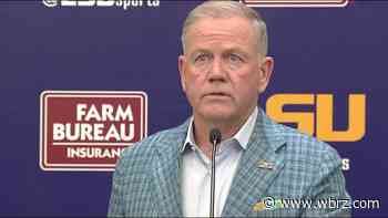 WATCH LIVE: Coach Brian Kelly previews LSU's season-opener
