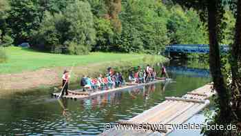 Flößertradition in Unterreichenbach: Erstmals seit sechs Jahren wieder  Talhubenfest