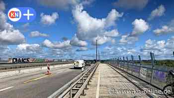 Holtenauer Hochbrücke nach Norden wieder für  Schwerlastverkehr frei