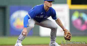 Blue Jays third baseman Chapman goes on 10-day IL