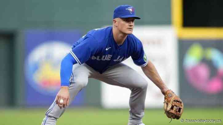 Toronto Blue Jays place third baseman Matt Chapman on injured list with finger sprain