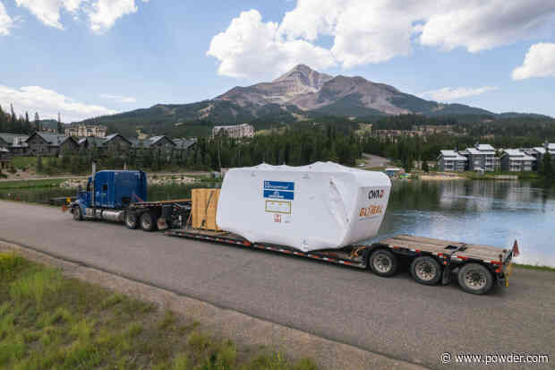 Big Sky's New Tram Cabins Complete 5,000 Mile Journey