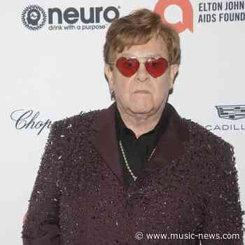 Elton John recovering at home after being hospitalised following fall