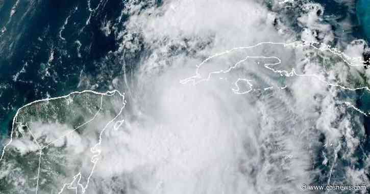 Tropical Storm Idalia nearing hurricane strength as it approaches western Cuba