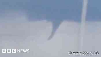 Watch: Funnel cloud caught on camera over Hull