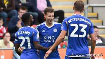 Rotherham United 1-2 Leicester City: Kasey McAteer nets double as Foxes maintain 100% start