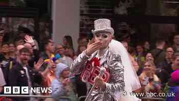 Manchester Pride event celebrates 10 years of same-sex marriage