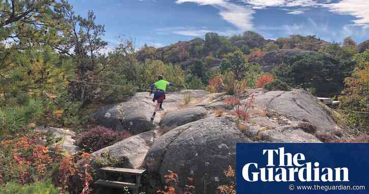 Runs in the family: racing around the coast of Sweden