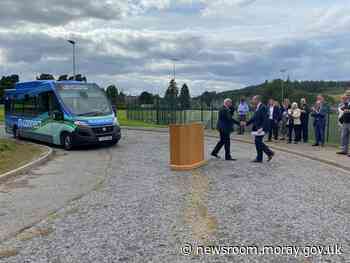 New m.connect bus service officially launched in Moray