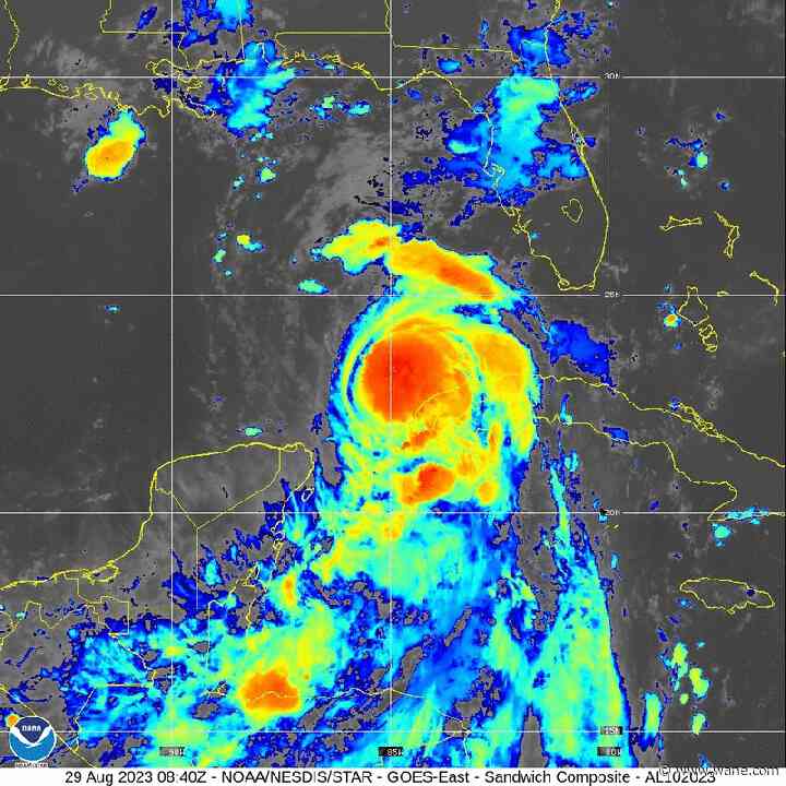 Idalia now a hurricane, with dangerous storm surges forecast for Florida's Gulf Coast