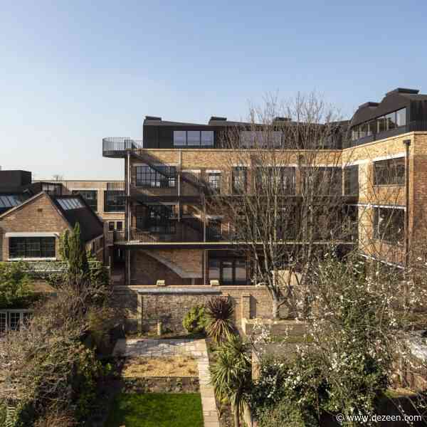 Henley Halebrown turns Victorian industrial terrace into creative studios in Hackney