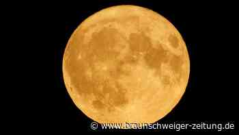 Erneut großer Vollmond am Nachthimmel im August